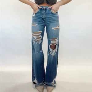 NWT Flying Monkey 90’s Tess Denim